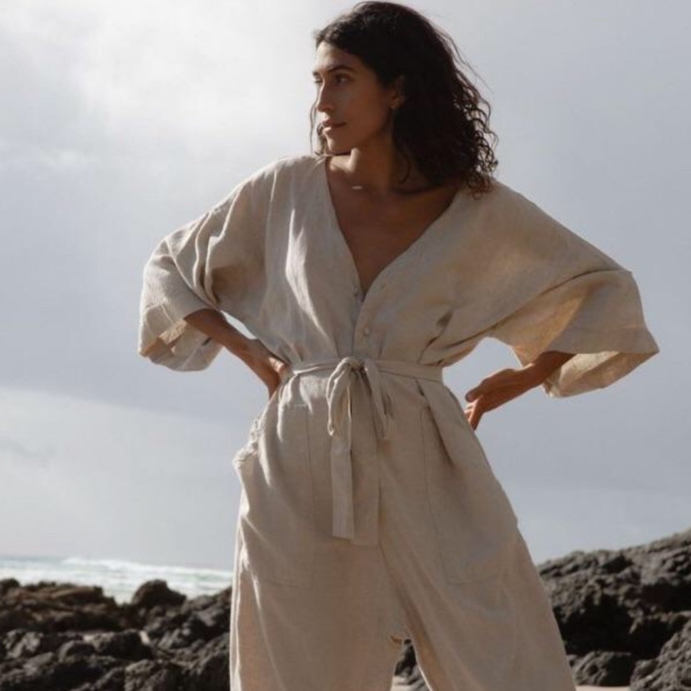 Avy & Co. OMAH linen jumpsuit